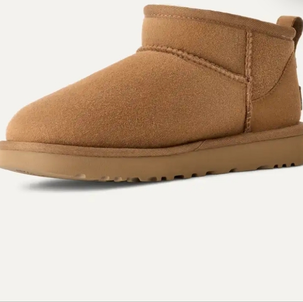 Classic Ultra Mini Kids Boots - Tan